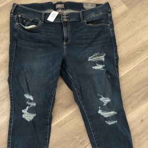 Torrid Jegging w/ deconstruction